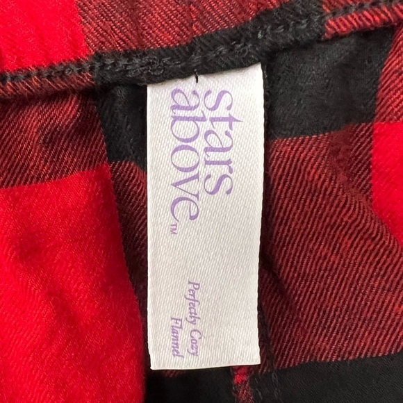 Women's Perfectly Cozy Flannel Plaid Pajama Pants - Stars Above - Picture 6 of 8